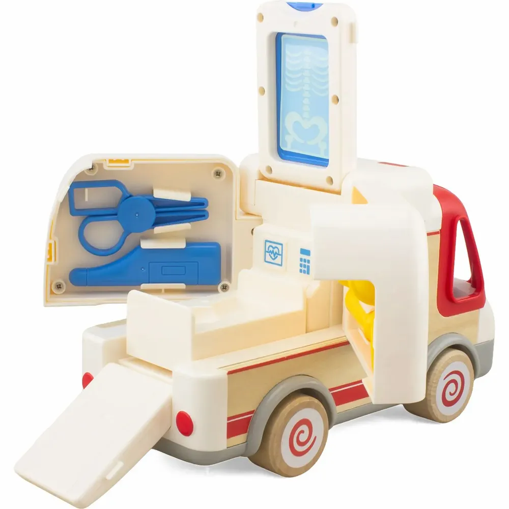 Toys - ROUTOUDOU: AMBULANCE - ULYSSE COULEURS D'ENFANCE