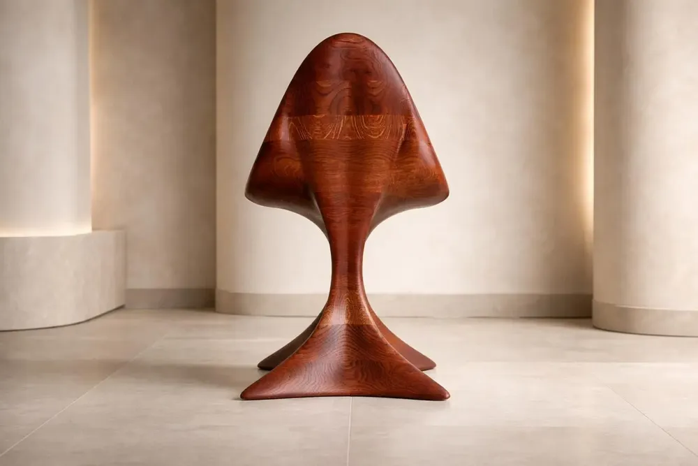 Chaises - Aphrodite | Fauteuil Premium Sculpté | Chêne Européen Massif - NEXART