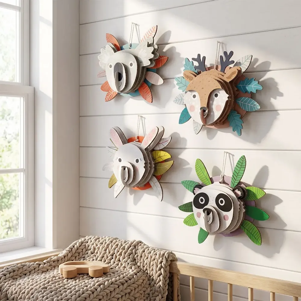 Loisirs créatifs pour enfant - 3D DECORATION BUNNY - ULYSSE COULEURS D'ENFANCE