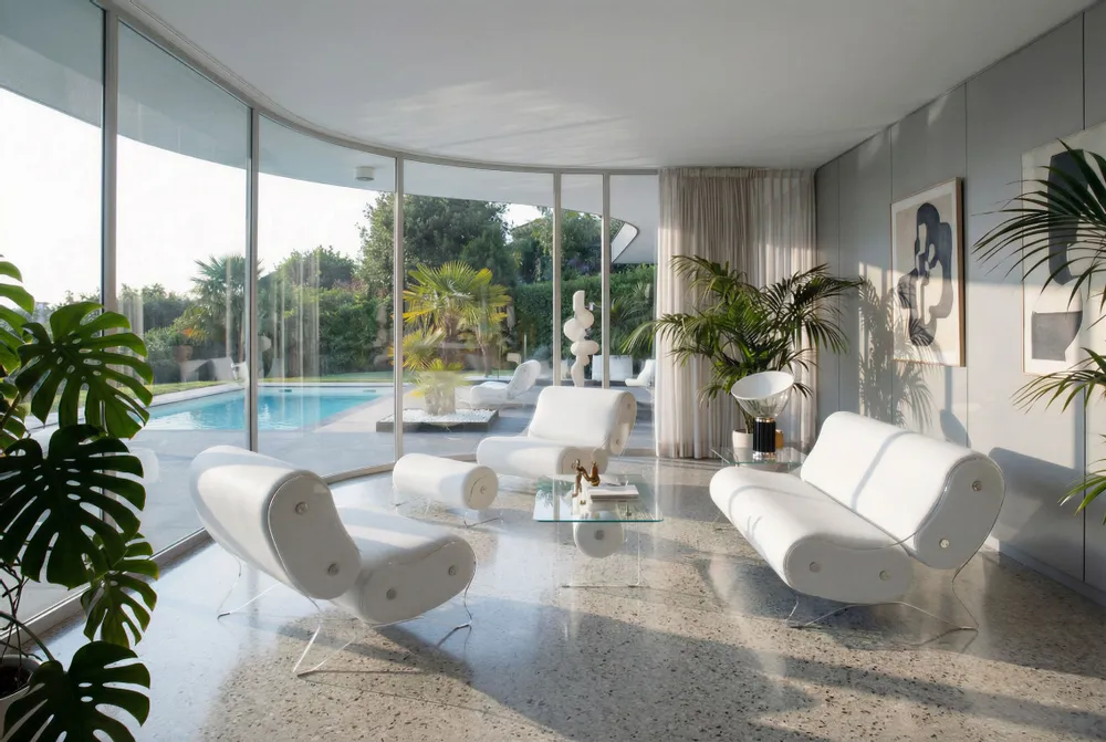 Lawn sofas   - MW06 sofa - Cast PMMA walls - Residential and HORECA markets - KUUMO DESIGN