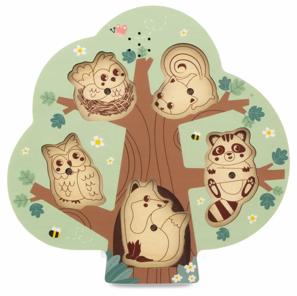 Children's games - FOREST SOUND PUZZLE - ULYSSE COULEURS D'ENFANCE