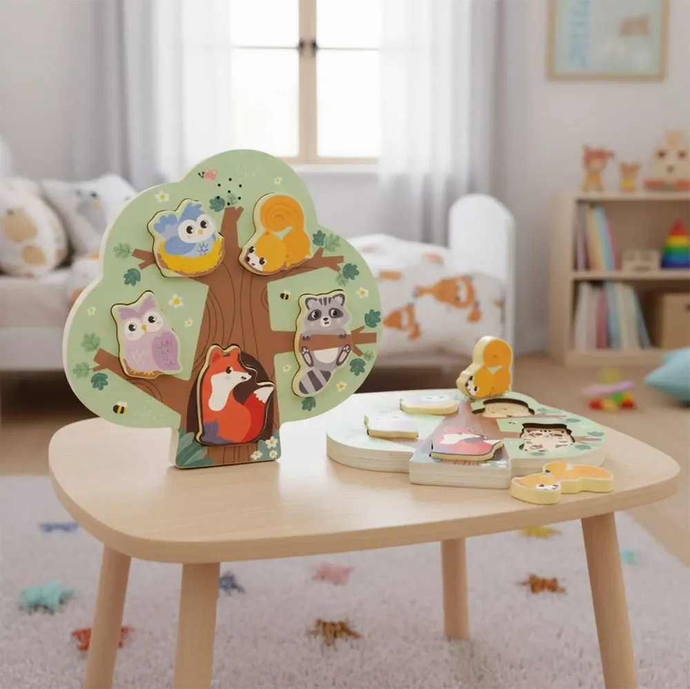 Children's games - FOREST SOUND PUZZLE - ULYSSE COULEURS D'ENFANCE