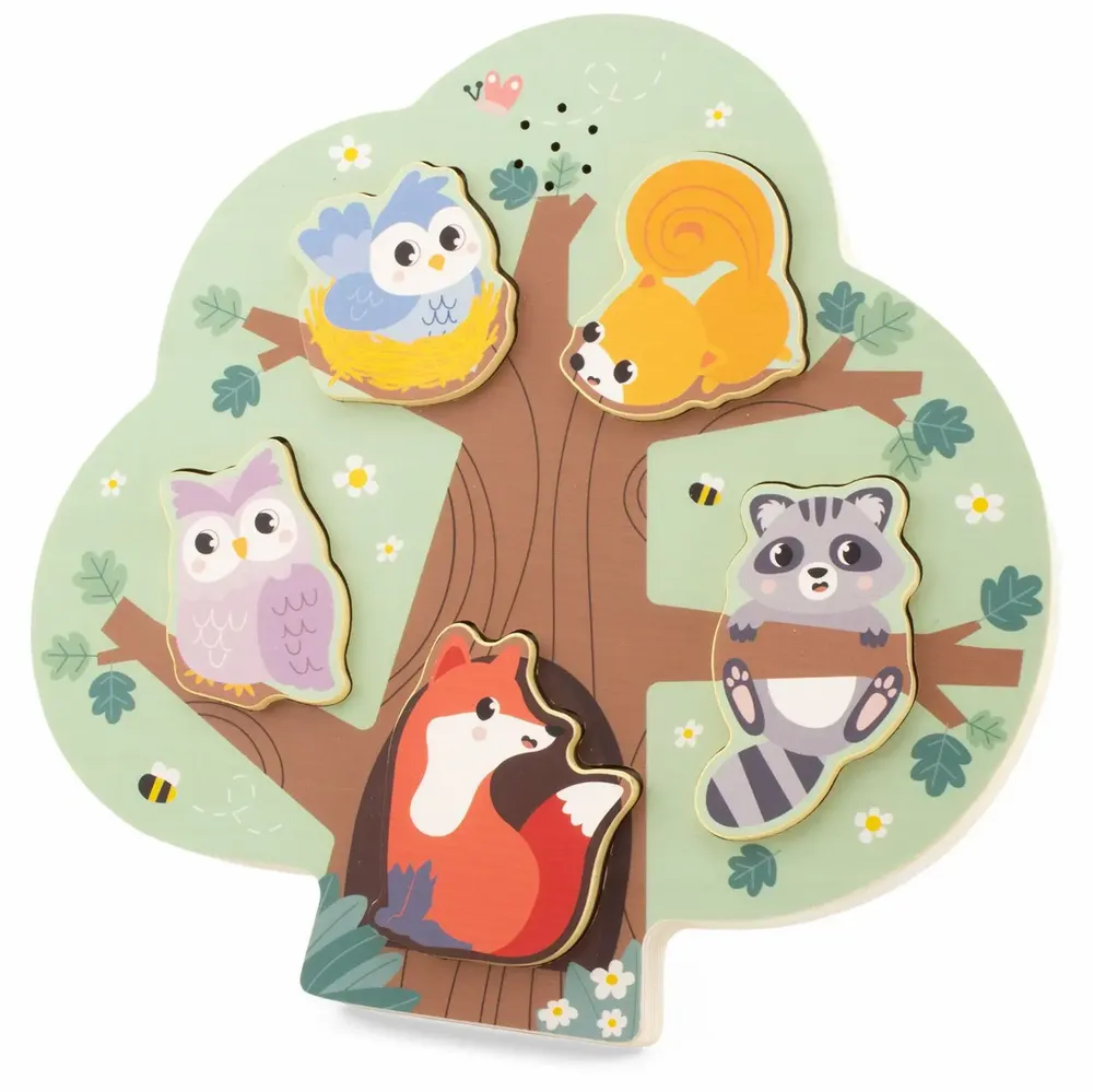 Children's games - FOREST SOUND PUZZLE - ULYSSE COULEURS D'ENFANCE