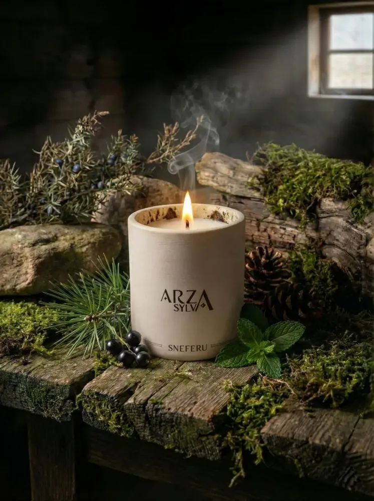 Candles - Arza Sylva Luxury Scented Candle 200g - SNEFERU