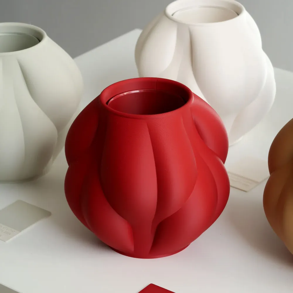 Vases - FLOWER VASE - BLEUR - MENDELEK STUDIO
