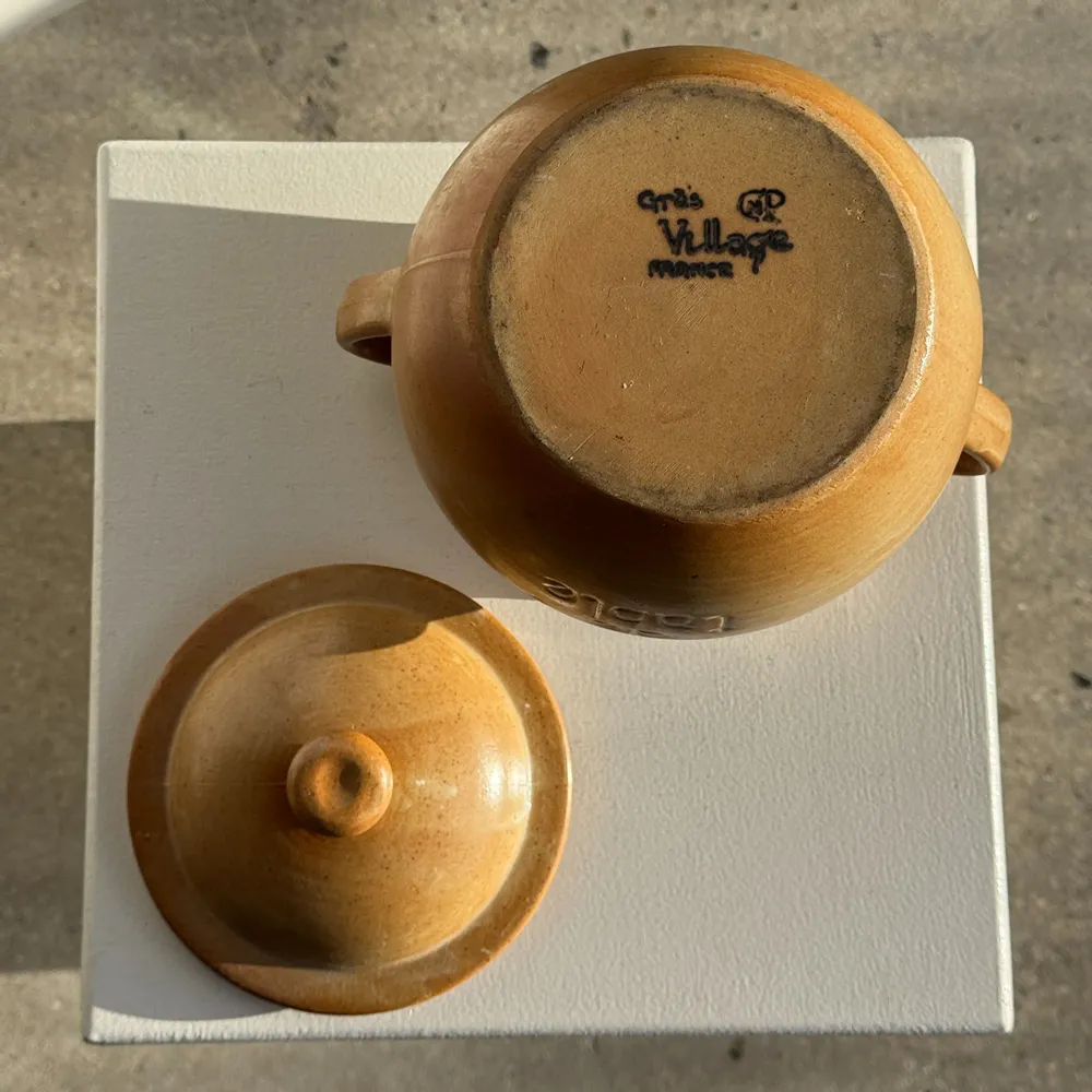 Garbage cans - Village France H21 Stoneware Large Table Bin - OFFICE OBJETS