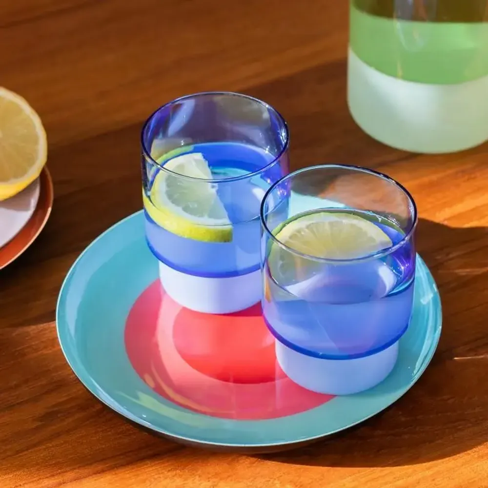 Cristallerie - Lunettes Jill vertes, lot de 2 - REMEMBER