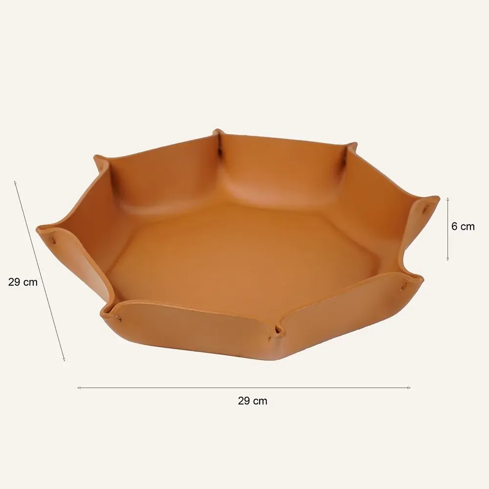 Design objects - Tray pocket emptier leather HODIE - LIMAC DESIGN