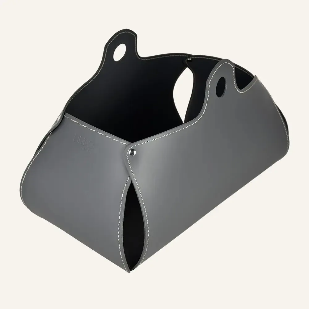 Organizer - Magazine rack in leather PENELOPE - LIMAC DESIGN