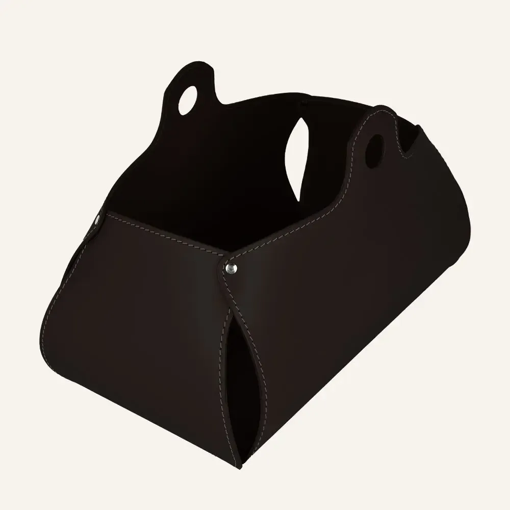 Organizer - Magazine rack in leather PENELOPE - LIMAC DESIGN