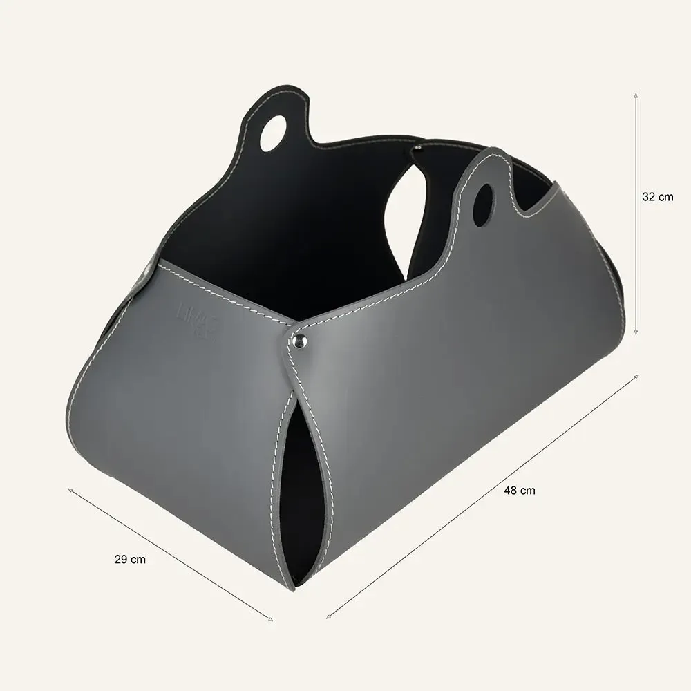 Organizer - Magazine rack in leather PENELOPE - LIMAC DESIGN