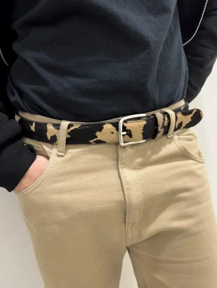 Petite maroquinerie - Ceinture animalière de 35 mm de haut - PASSIONE