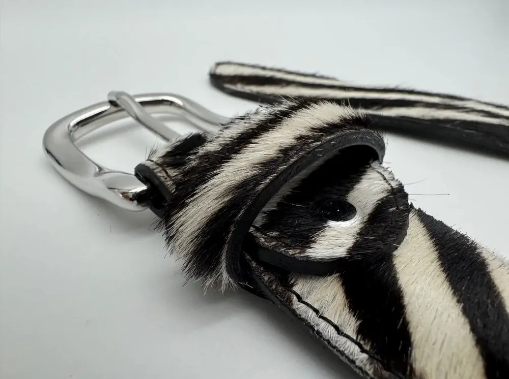 Petite maroquinerie - Ceinture animalière de 35 mm de haut - PASSIONE