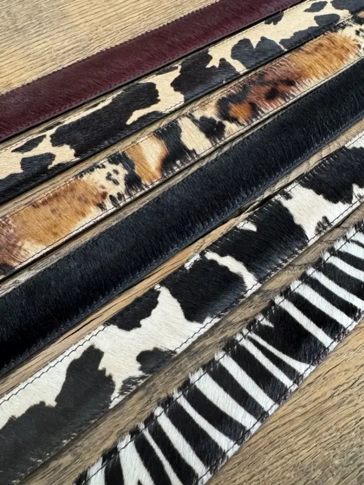 Petite maroquinerie - Ceinture animalière de 35 mm de haut - PASSIONE