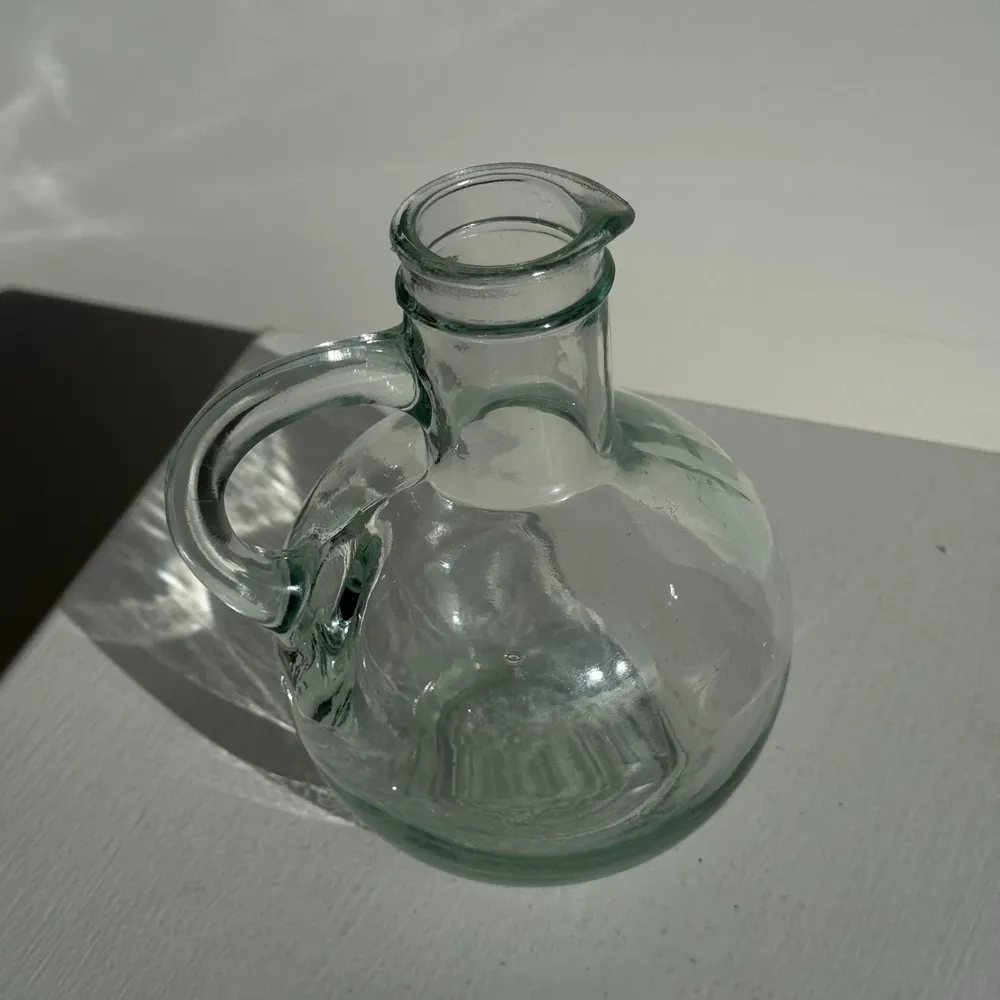 Carafes - Mini glass ball carafe D9 H14.5 - OFFICE OBJETS