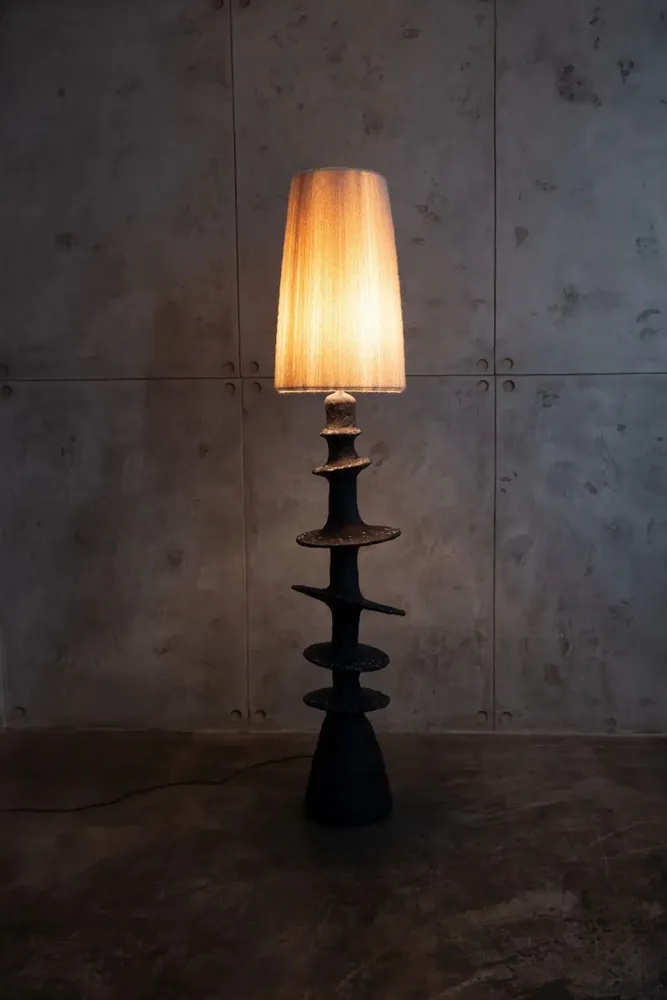 Floor lamps - Orbita Floor Lamp - GALERIE SANA MOREAU