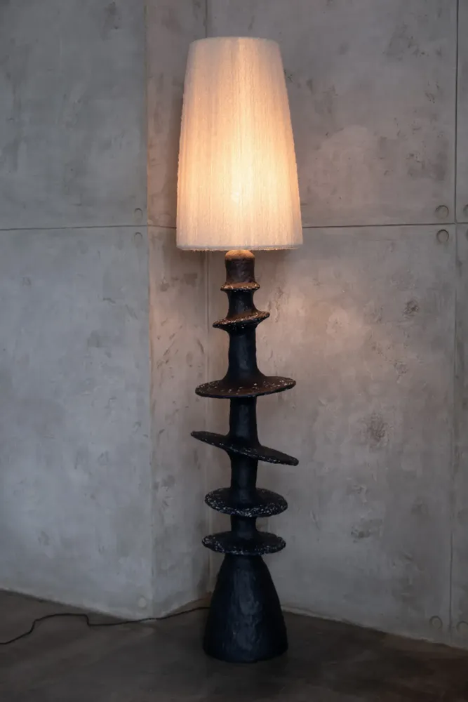 Floor lamps - Orbita Floor Lamp - GALERIE SANA MOREAU