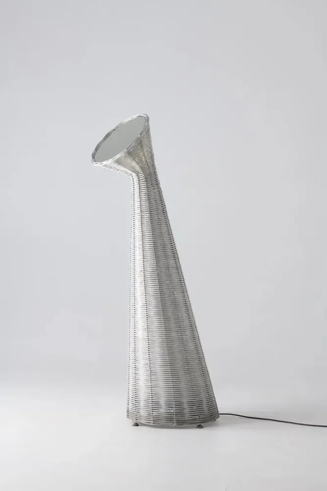 Floor lamps - How Are You? Mirror Floor Lamp - GALERIE SANA MOREAU