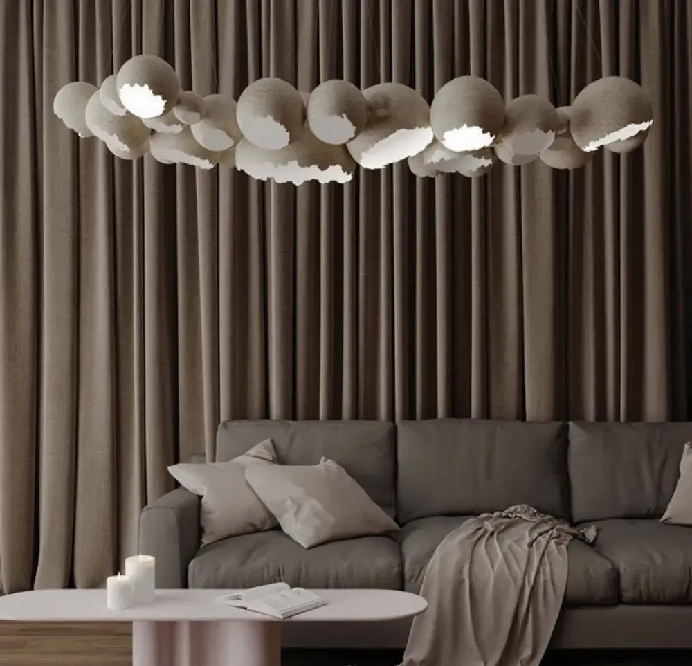 Ceiling lights - Bavovna Pendant Light - GALERIE SANA MOREAU