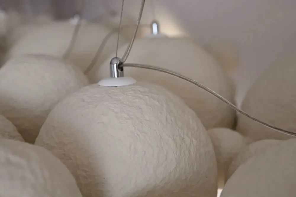 Ceiling lights - Bavovna Pendant Light - GALERIE SANA MOREAU