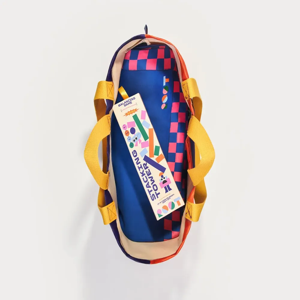 Bags and totes - Orange & Indigo Canvas Tote Bag - ROOT