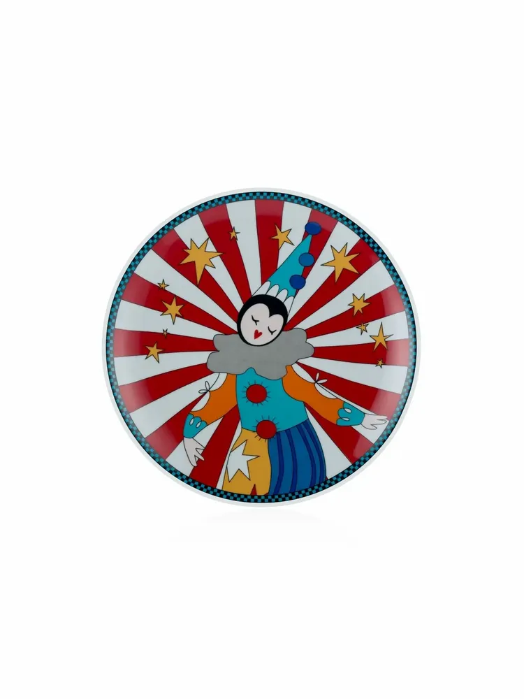 Everyday plates - Circus Collection Porcelain Cake Plates - SOMNIA ATELIER