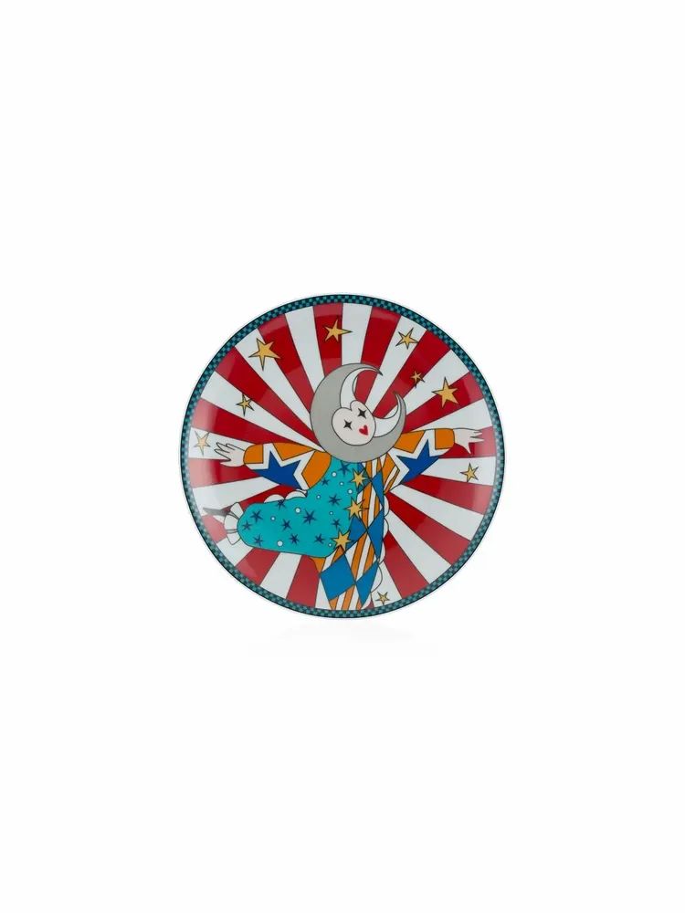 Everyday plates - Circus Collection Porcelain Cake Plates - SOMNIA ATELIER