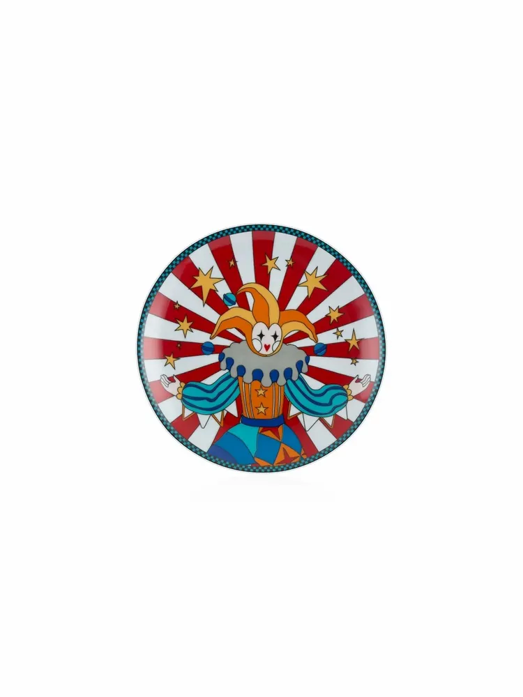 Everyday plates - Circus Collection Porcelain Cake Plates - SOMNIA ATELIER