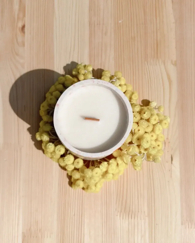 Candles - Terrazzo Candle — Lemongrass - MIMPI