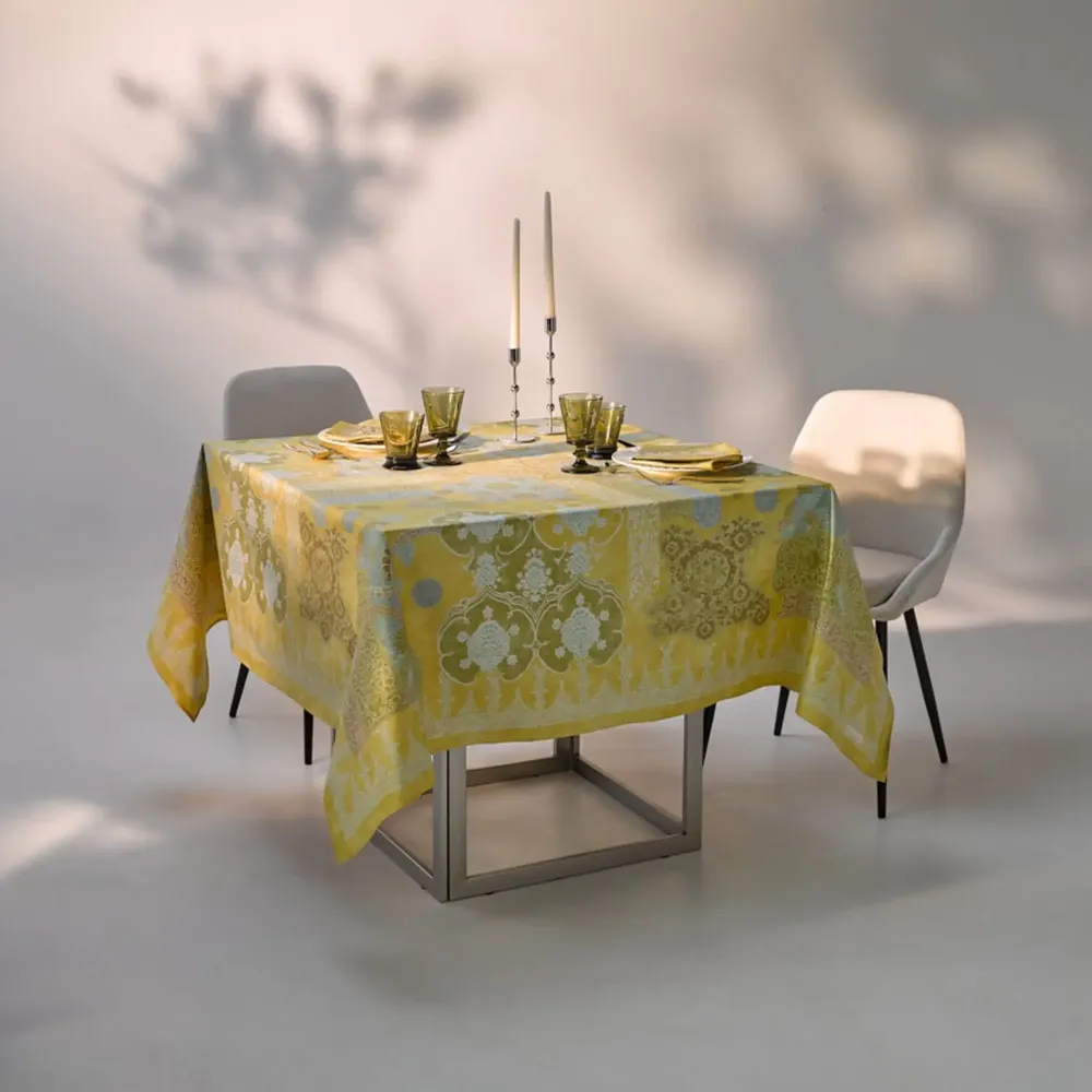 Table linen - Rialto tablecloth - lime - BEAUVILLÉ