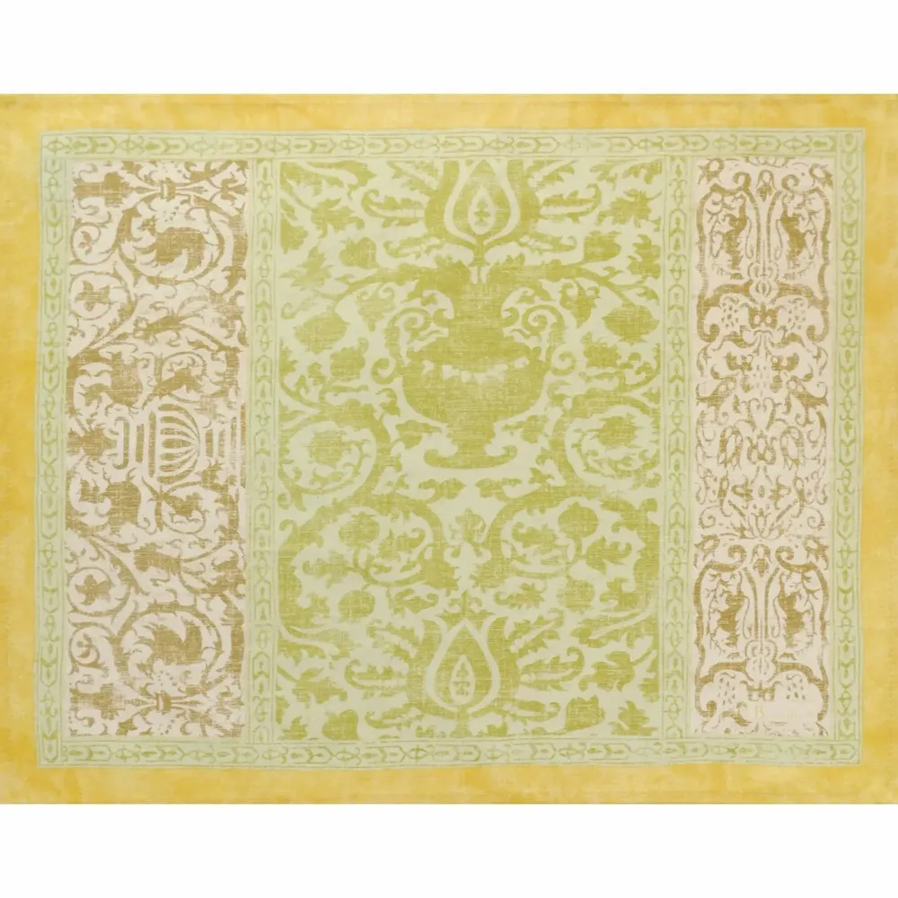 Table linen - Rialto table set - lime - BEAUVILLÉ