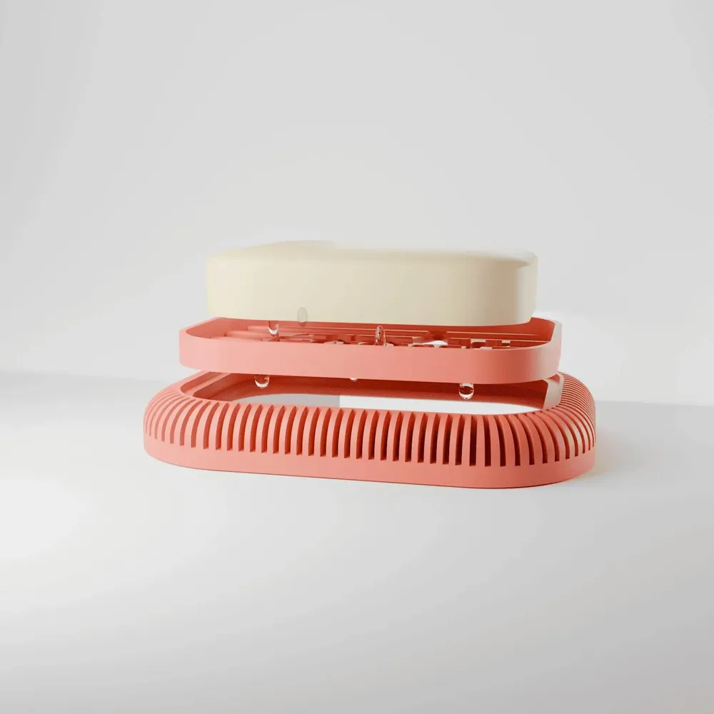 Ustensiles de cuisine - Porte-savon en 3D pour cuisine ou salle de bain - Made in France - CRÉA-TH
