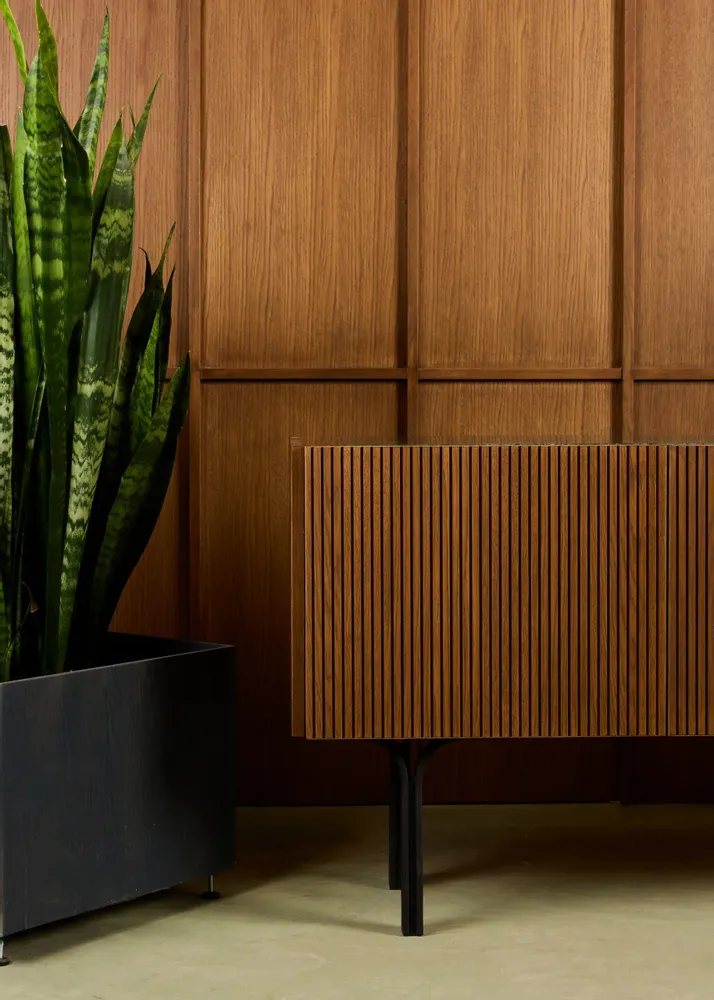 Sideboards - Jacqueline Credenza Wood + Marble + Metal - ARBORE BY CAREL WOODWORKS