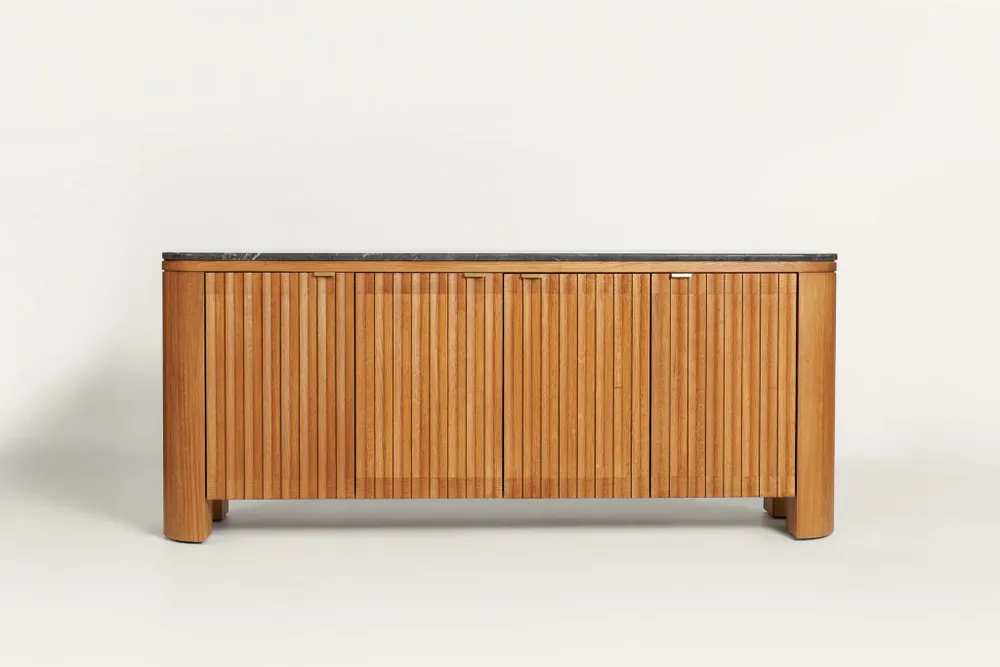 Sideboards - IAM_Credenza Marble Oak - ARBORE BY CAREL WOODWORKS