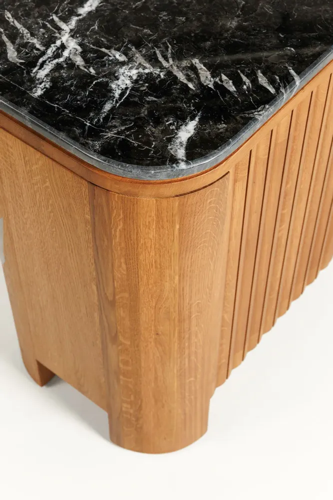 Sideboards - IAM_Credenza Marble Oak - ARBORE BY CAREL WOODWORKS