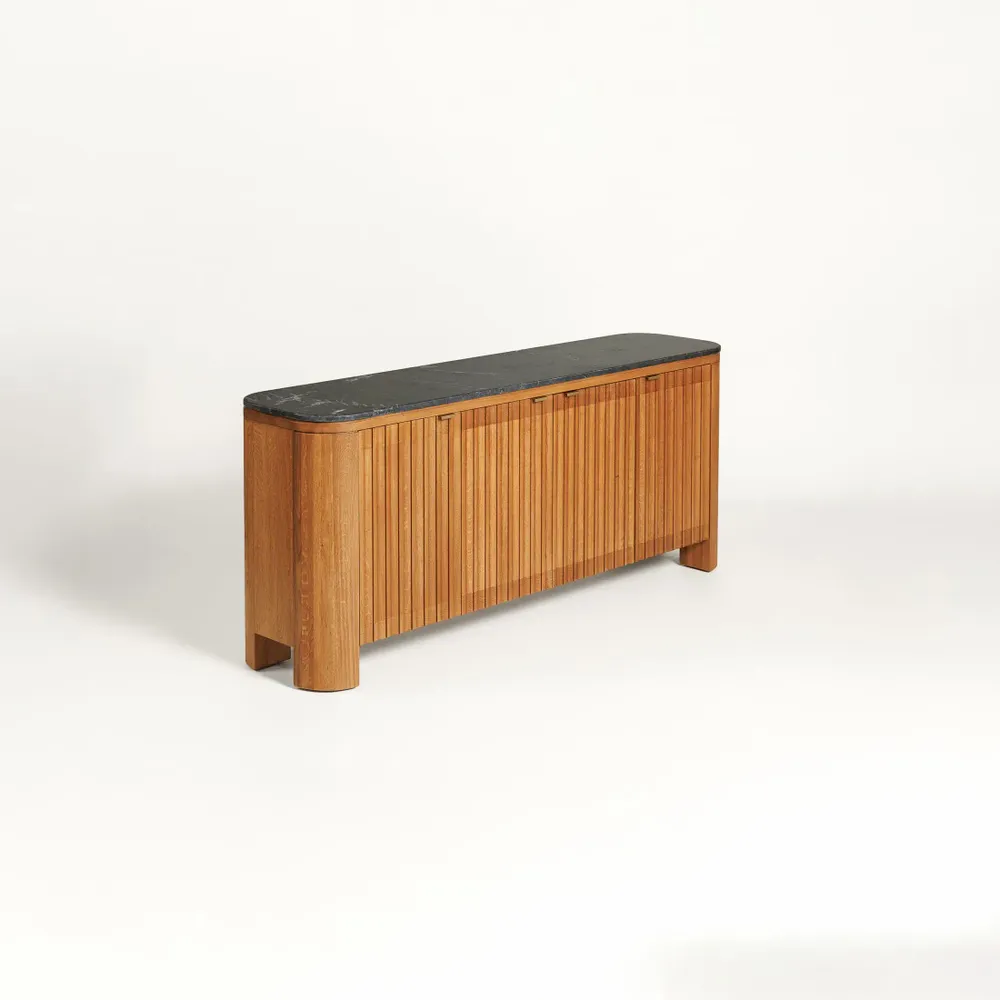 Sideboards - IAM_Credenza Marble Oak - ARBORE BY CAREL WOODWORKS
