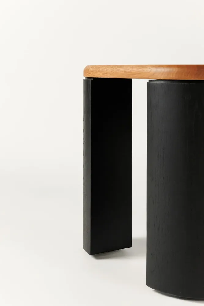 Other tables - IAM_Side/Stool Oak - ARBORE BY CAREL WOODWORKS