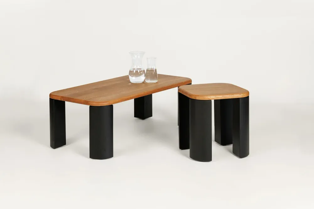 Other tables - IAM_Side/Stool Oak - ARBORE BY CAREL WOODWORKS