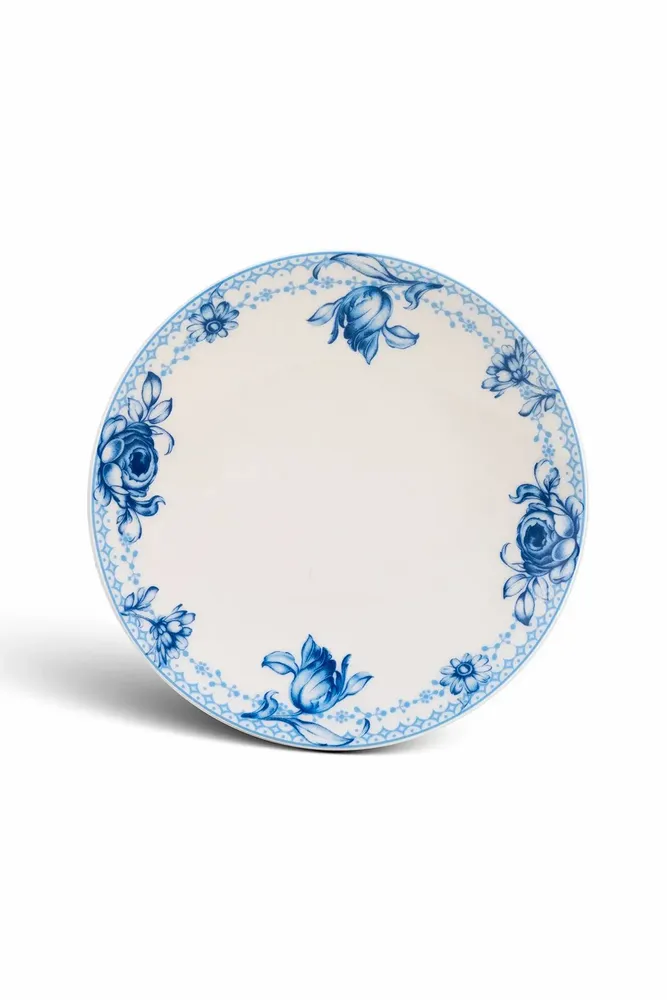 Formal plates - Azure Collection – Porcelain Dining Set - SOMNIA ATELIER