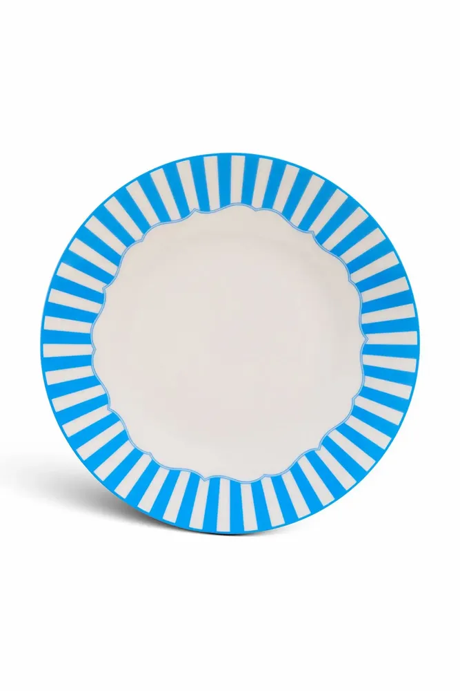 Formal plates - Azure Collection – Porcelain Dining Set - SOMNIA ATELIER