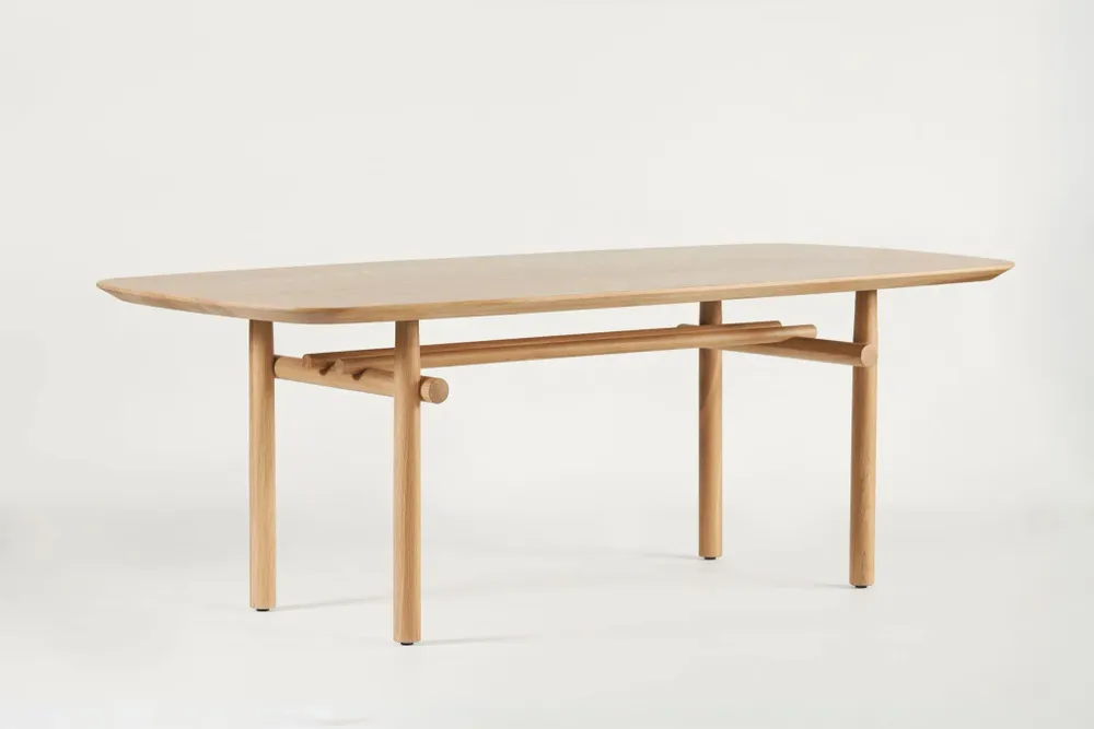 Dining Tables - Steekla Table Solid Oak Natural - ARBORE BY CAREL WOODWORKS