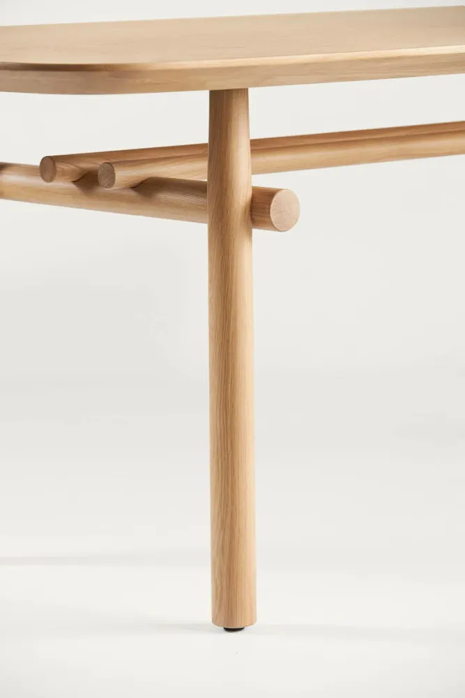 Dining Tables - Steekla Table Solid Oak Natural - ARBORE BY CAREL WOODWORKS