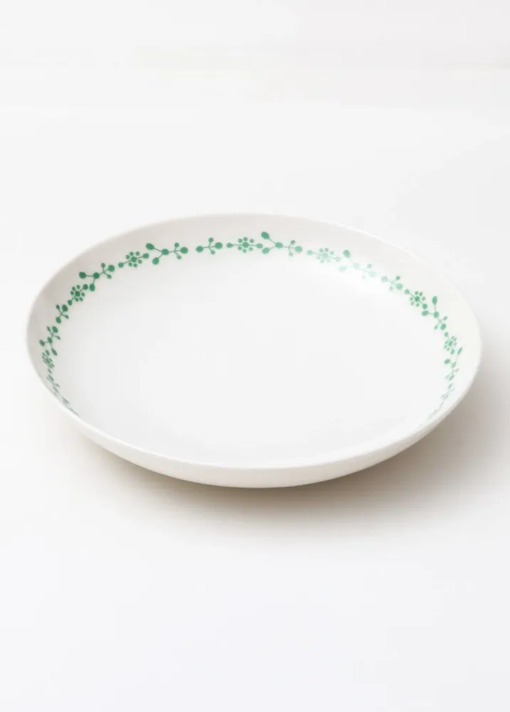 Assiettes au quotidien - Mint Garden Collection – Porcelain Dining Set - SOMNIA ATELIER