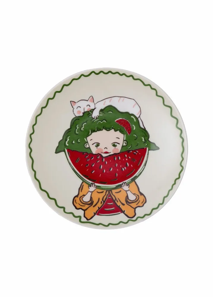 Assiettes au quotidien - Luna's World Porcelain Collection (Set of 2) - SOMNIA ATELIER