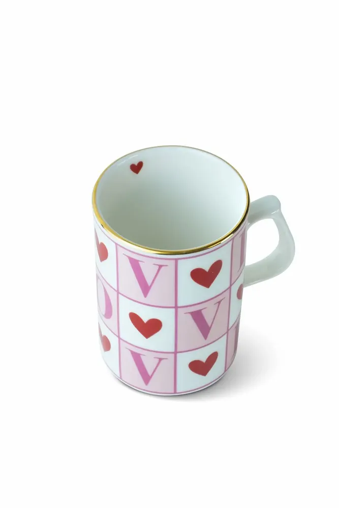 Tasses et mugs - Amour Collection Porcelain Mugs - SOMNIA ATELIER