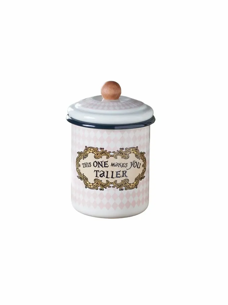 Boîtes de conservation - Down the Rabbit Hole— Three-Size Enamel Storage Container Set - SOMNIA ATELIER