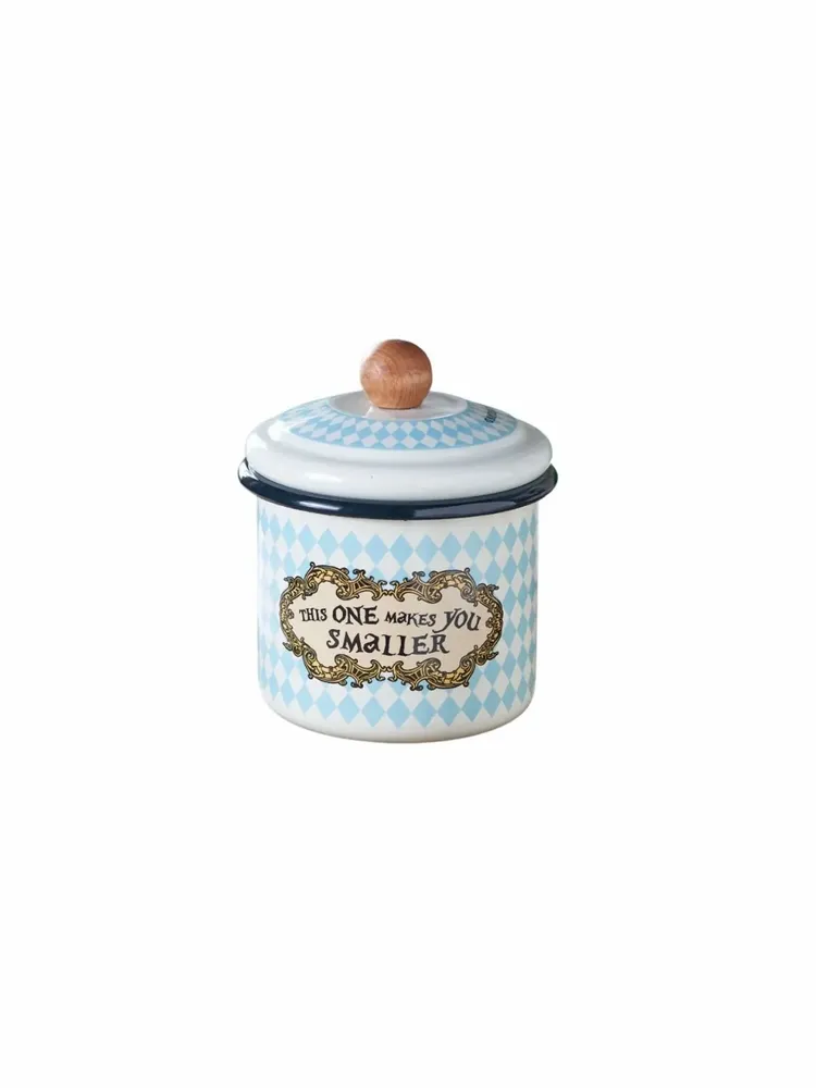Boîtes de conservation - Down the Rabbit Hole— Three-Size Enamel Storage Container Set - SOMNIA ATELIER