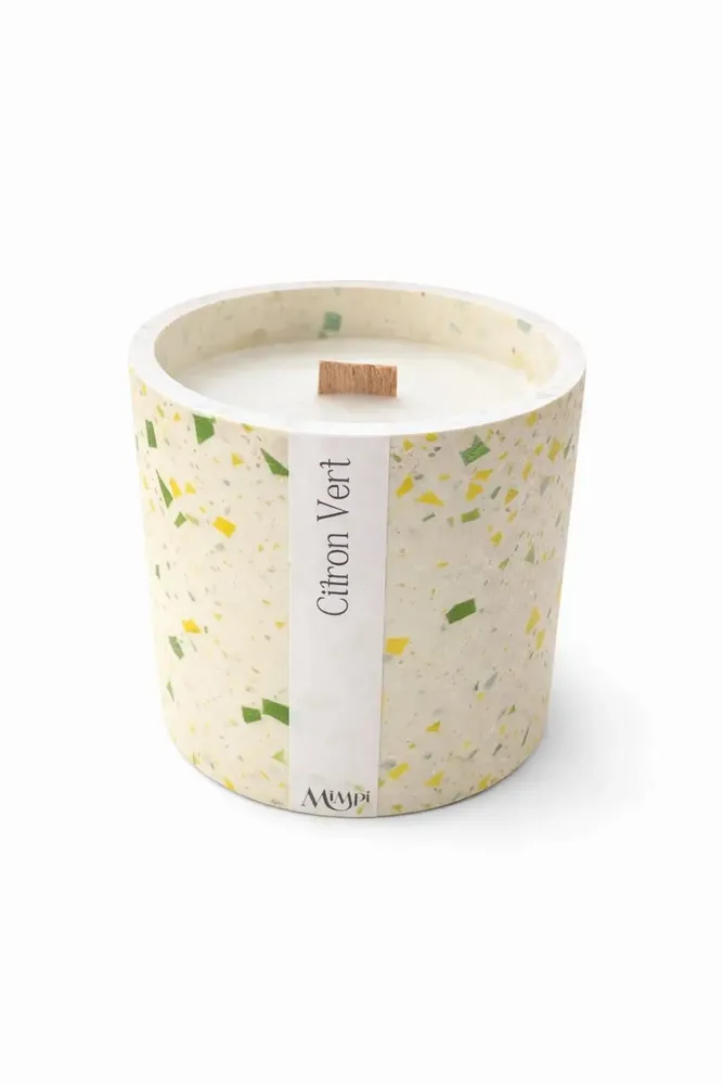 Candles - Terrazzo Candle — Lime - MIMPI