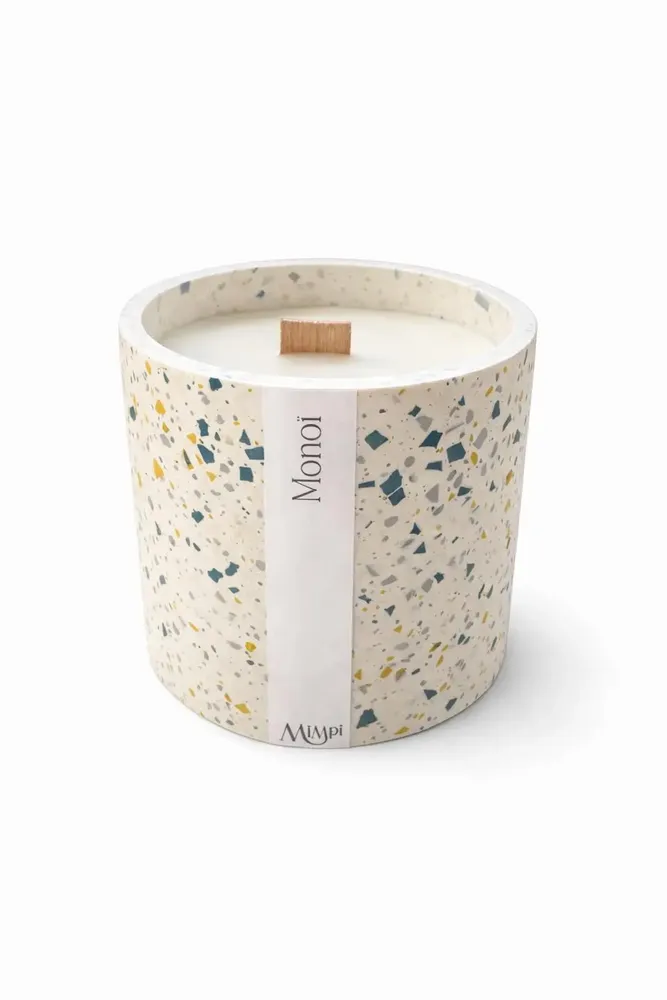 Bougies - Bougie Terrazzo – Monoï - MIMPI