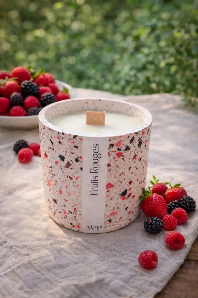 Candles - Terrazzo Candle — Red Fruits - MIMPI